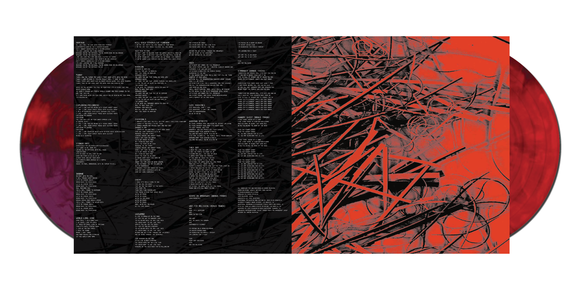 Scars Daron Broadway Music Store album 新品 LP Daron Malakian