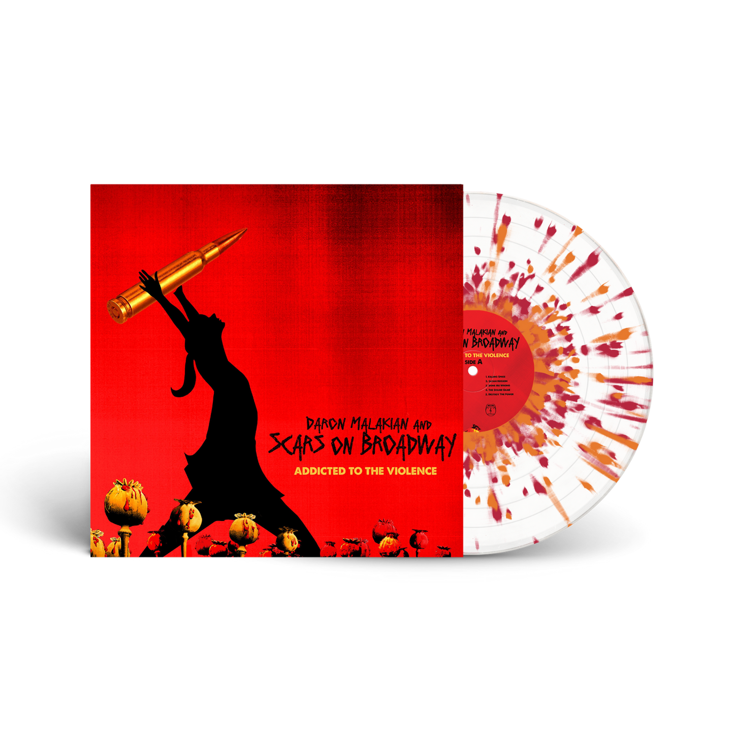 Addicted To The Violence Splatter LP – Scars on Broadway Addicted To The Violence Splatter LP – Scars on Broadway