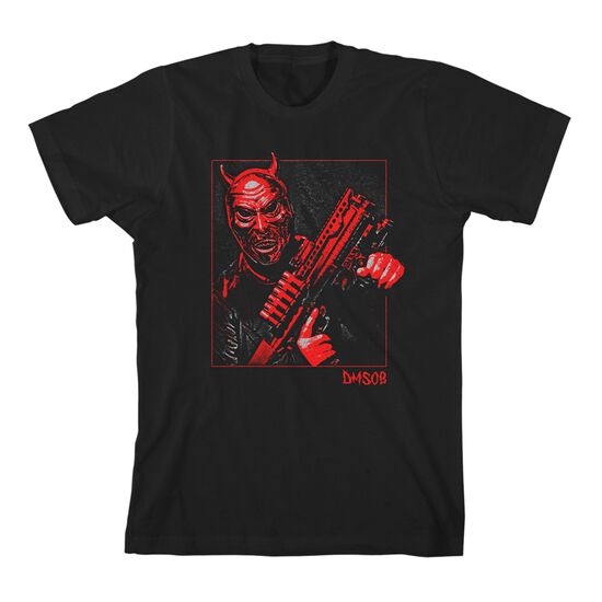 Devil Mask Gun T-Shirt